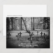 Uitnodiging voor een feestje met een aangepaste vi (Voorkant / Achterkant)