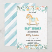 Uitnodiging voor een feestje voor het rammelen van (Voorkant / Achterkant)