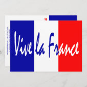 Uitnodiging voor een Frans Country Dinner - 14 jul (Voorkant / Achterkant)