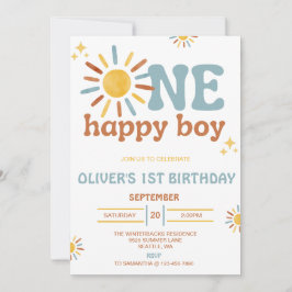 Uitnodiging voor één gelukkige jongen