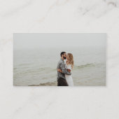 Uitnodiging voor een getaway voor het weekend van  informatiekaartje (Achterkant)