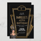 Uitnodiging voor een geweldige geïnspireerde Art D (Voorkant / Achterkant)