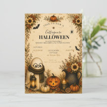 Uitnodiging voor een gezellig Cottagecore Hallowee