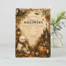 Uitnodiging voor een gezellig Cottagecore Hallowee