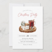 Uitnodiging voor een gezellig kerstfeestje (Voorkant)