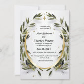 Uitnodiging voor een Grieks huwelijk (Voorkant)