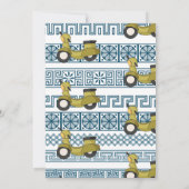 uitnodiging voor een grieks themafeest (Achterkant)