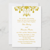 Uitnodiging voor een grote ballroomweddenschap (ge (Voorkant)