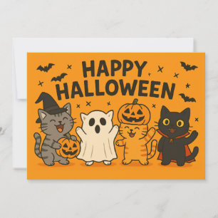 Uitnodiging voor een Halloweenfeest met malse teke