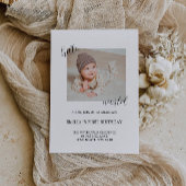 Uitnodiging voor een Happy Birthday Photo Board