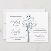 Uitnodiging voor een Hebreeuwse Joodse bruiloft me (Voorkant)