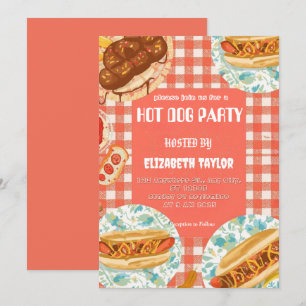 Uitnodiging voor een Hotdogfeestje – Leuke Voedsel