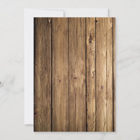 Uitnodiging voor een Housewarming Party: Rood, Wit (Achterkant)