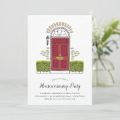 Uitnodiging voor een Housewarmingfeest bij het Rod (Staand voorkant)