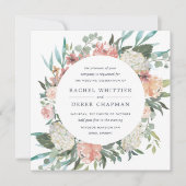 Uitnodiging voor een huwelijk in Midzomer | Vierka (Voorkant)