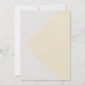 Uitnodiging voor een huwelijk met ouders (Achterkant)