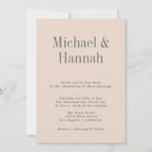 Uitnodiging voor een industriële zomerweddenschap (Voorkant)