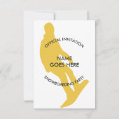  uitnodiging voor een instappartij (Voorkant)