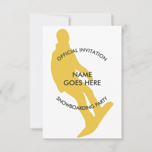  uitnodiging voor een instappartij (Voorkant)