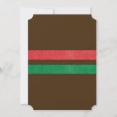 Uitnodiging voor een Italiaans dinerfeest (Achterkant)