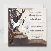 Uitnodiging voor een Japans bos (Voorkant)