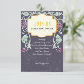  uitnodiging voor een joodse bruiloft (Staand voorkant)