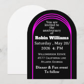 uitnodiging voor een Jubileum | bewerkbaar (Voorkant / Achterkant)