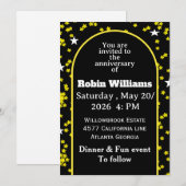 uitnodiging voor een Jubileum | bewerkbaar (Voorkant / Achterkant)