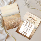 Uitnodiging voor een kaart- en confettiregen ter g