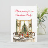 UITNODIGING VOOR EEN KERSTFEEST (Staand voorkant)