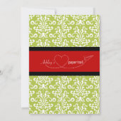 Uitnodiging voor een kerstfeest - Eat Drink & Be M (Achterkant)