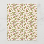 Uitnodiging voor een kerstfeest met lelijke trui o (Achterkant)