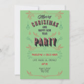 Uitnodiging voor een kerstfeest. personaliseren (Voorkant)