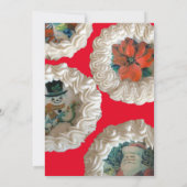 Uitnodiging voor een kerstfeest voor Cookie Exchan (Achterkant)