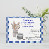 Uitnodiging voor een keukenburcht (Staand voorkant)