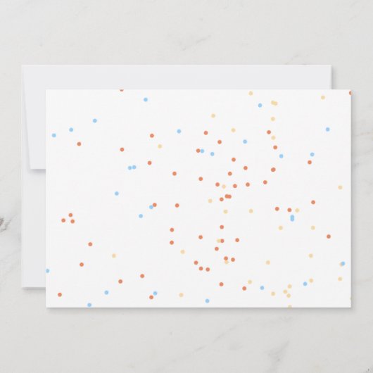 Uitnodiging voor een Kinder verjaardagsfeestje (Achterkant)