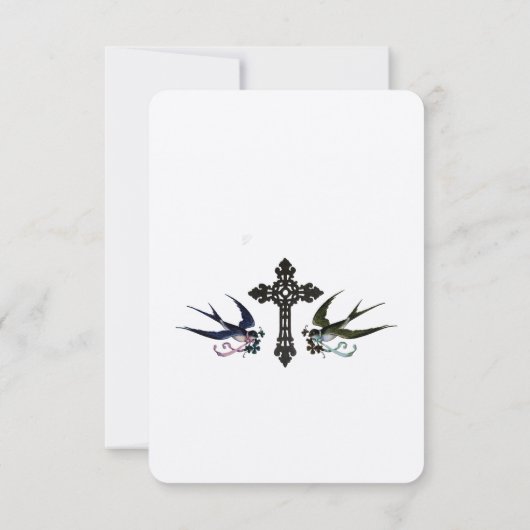 uitnodiging voor een klein huwelijk (Achterkant)