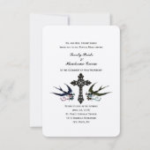  uitnodiging voor een klein huwelijk (Voorkant)