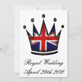 Uitnodiging voor een koninklijke bruiloft (Voorkant)
