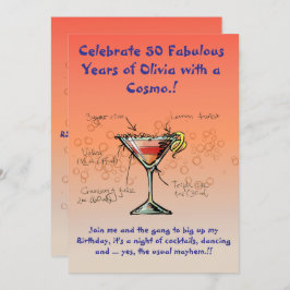 Uitnodiging voor een kosmopolitisch verjaardagsfee