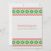 Uitnodiging voor een lelijke kerstbeker (Achterkant)