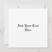 Uitnodiging voor een lente of voor meerdere doelei (Achterkant)