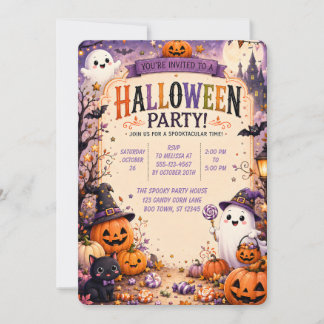 👻🎃 Uitnodiging voor een leuke en griezelige Hall