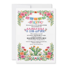 Uitnodiging voor een levendig Mexicaans feestelijk