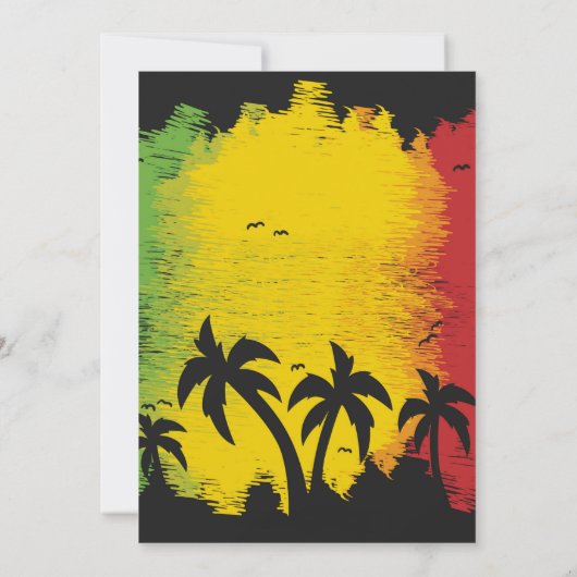 Uitnodiging voor één liefdesfeest (Achterkant)