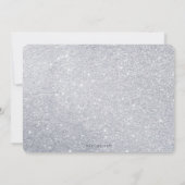 Uitnodiging voor een lire Silver Holiday Party (Achterkant)