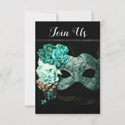 UITNODIGING VOOR EEN "MADRI GRAS PARTY" (Voorkant)