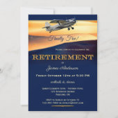 Uitnodiging voor een marineblauwhelmen (Voorkant)