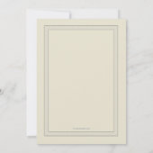 Uitnodiging voor een medisch Lijst (Achterkant)