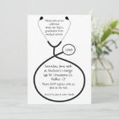 Uitnodiging voor een medisch of verpleegkundige Gr (Staand voorkant)